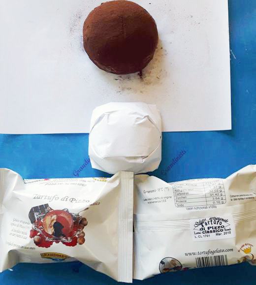 confezionamento singolo tartufo