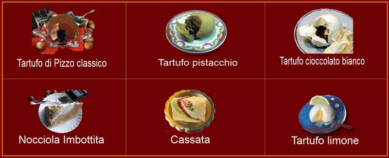 menu schede prodotti